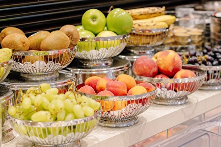 gesundes und abwechslungsreiches Frühstücksbuffet